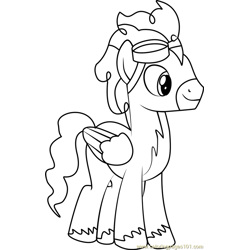 Silver Zoom Free Coloring Page for Kids