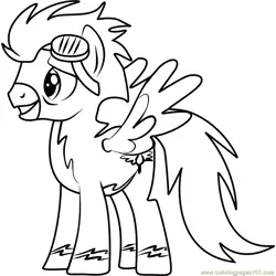 Soarin Free Coloring Page for Kids