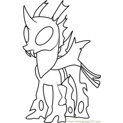 Thorax Mature Free Coloring Page for Kids
