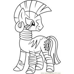 Zecora Free Coloring Page for Kids