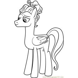 Zephyr Breeze Free Coloring Page for Kids