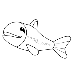 Dina Octonauts Free Coloring Page for Kids