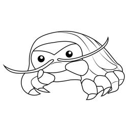 Giant Isopod Octonauts Free Coloring Page for Kids