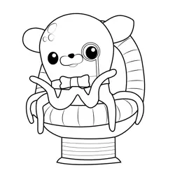 Inkling Octonauts Free Coloring Page for Kids