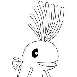 Oarfish Octonauts Free Coloring Page for Kids