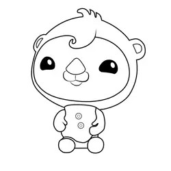 Periwinkle Octonauts Free Coloring Page for Kids
