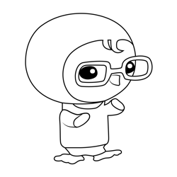 Peso s Mother Octonauts Free Coloring Page for Kids