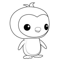 Pinto Octonauts Free Coloring Page for Kids