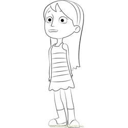 Katie Coloring Page for Kids - Free PAW Patrol Printable Coloring Pages