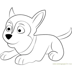 Sylvia Free Coloring Page for Kids