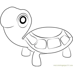 The Turtles Free Coloring Page for Kids