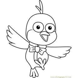 Harry Free Coloring Page for Kids