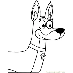 Pound Puppies Bingo Free Coloring Page for Kids