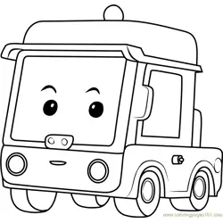 Beny Free Coloring Page for Kids