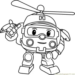 Helly Free Coloring Page for Kids