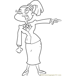 Charlotte Pickles Free Coloring Page for Kids