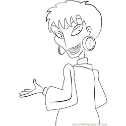 Coco LaBouche Free Coloring Page for Kids