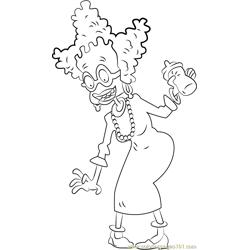 Didi Pickles Free Coloring Page for Kids