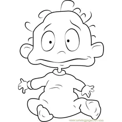 Dil Pickles Free Coloring Page for Kids