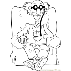 Lou Pickles Free Coloring Page for Kids