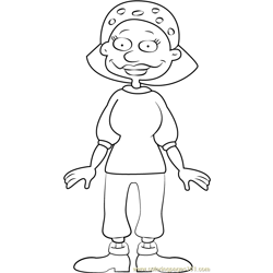 Lucy Carmichael Free Coloring Page for Kids