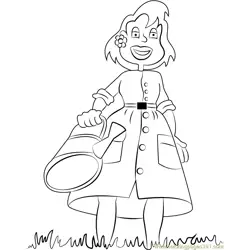 Melinda Free Coloring Page for Kids