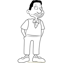 Randy Carmichael Free Coloring Page for Kids