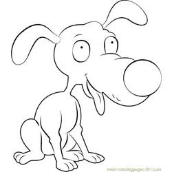 Spiffy Free Coloring Page for Kids