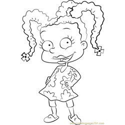 Susie Carmichael Free Coloring Page for Kids