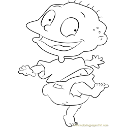 Tommy Free Coloring Page for Kids