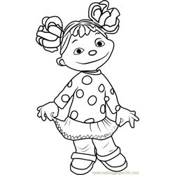 Gabriela Free Coloring Page for Kids