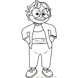 Grandma Free Coloring Page for Kids