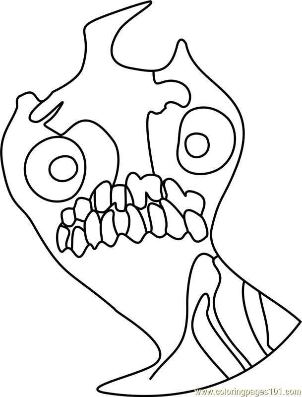 Flatlorex Coloring Page for Kids - Free Slugterra Printable Coloring