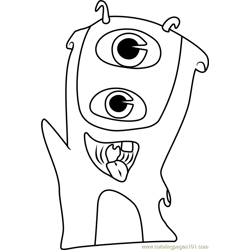 Enigmo Free Coloring Page for Kids
