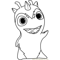 Geoshard Free Coloring Page for Kids
