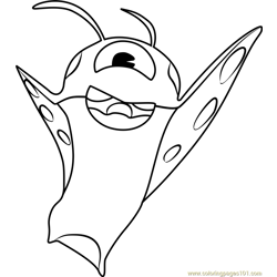 Hoverbug Free Coloring Page for Kids
