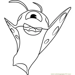 Hoverbug Free Coloring Page for Kids
