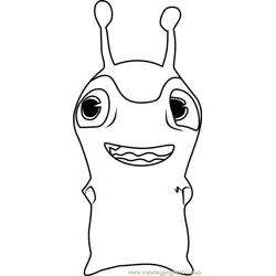 Jellyish Free Coloring Page for Kids