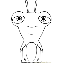 Lavalynx Free Coloring Page for Kids