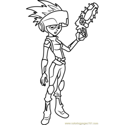 Shorty Free Coloring Page for Kids