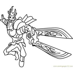 The Emperor Free Coloring Page for Kids