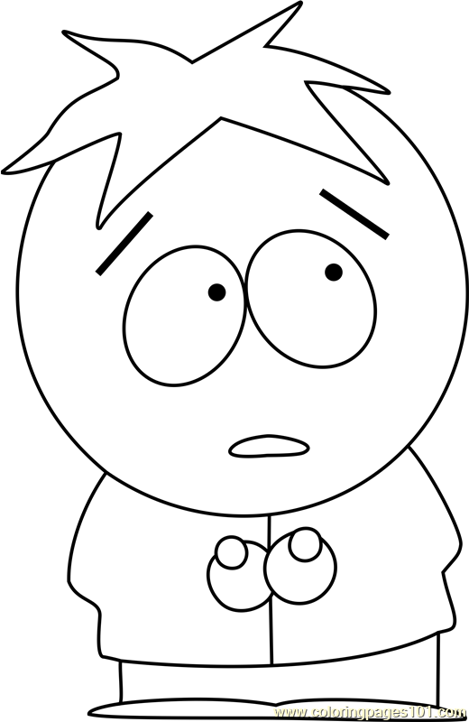 south park coloring pages