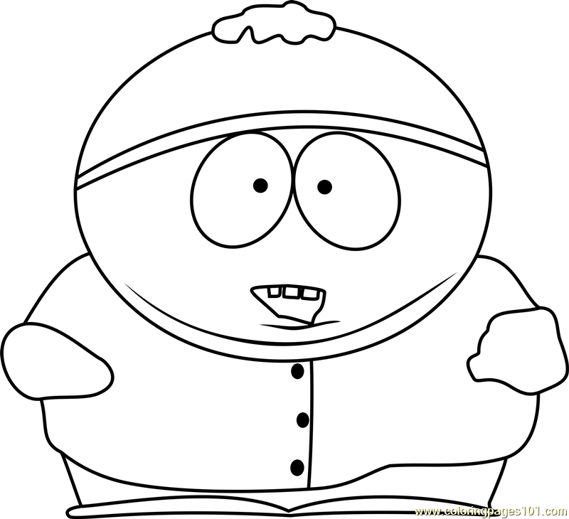 south park coloring pages