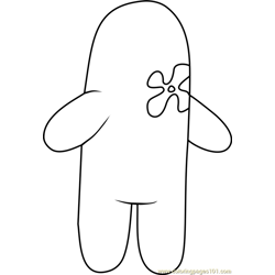 Bubble Buddy Free Coloring Page for Kids