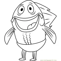 Charlie Free Coloring Page for Kids