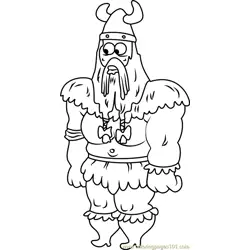 Gordon Free Coloring Page for Kids