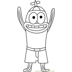 Monroe Timmy Free Coloring Page for Kids