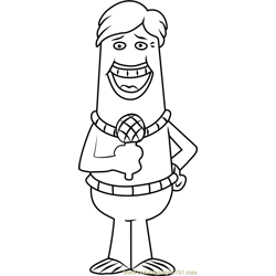 Nicholas Withers Free Coloring Page for Kids