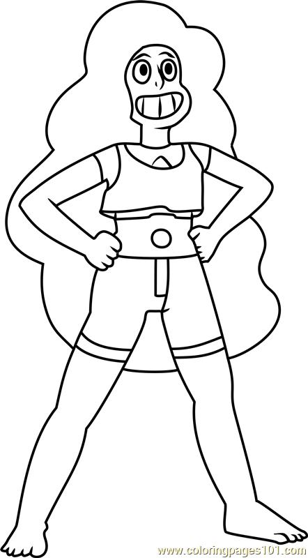 Stevonnie Steven Universe Coloring Page - Free Steven Universe Coloring ...