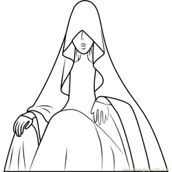Blue Diamond Steven Universe Free Coloring Page for Kids